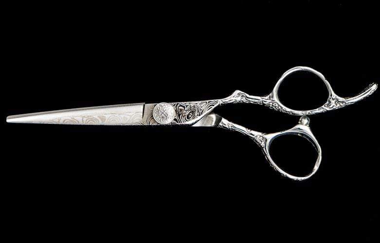 6” Limited Edition Damascus Patterned Hair Shear - TopEdgeShears