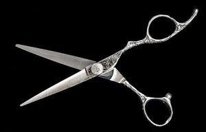 6” Limited Edition Damascus Patterned Hair Shear - TopEdgeShears